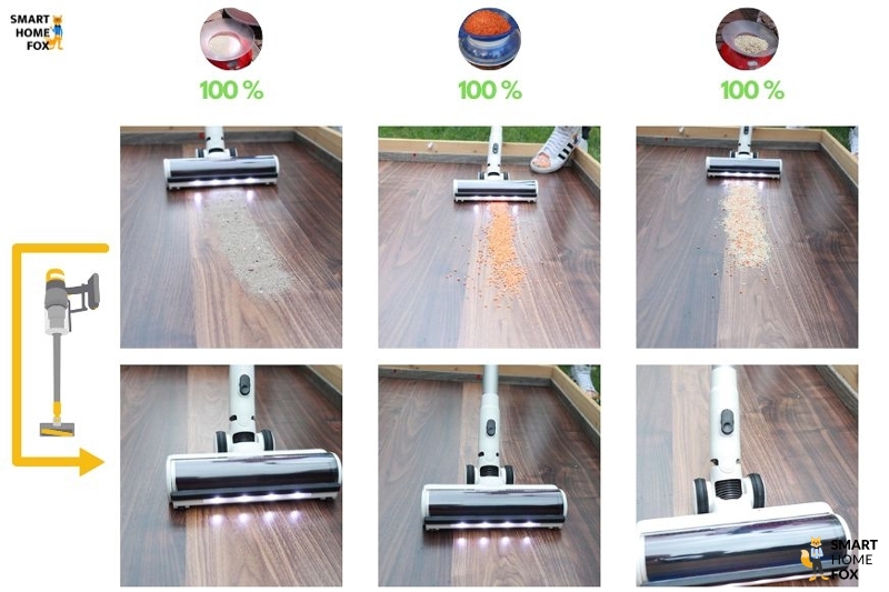 Tineco Pure One S15 Pro cleaning test